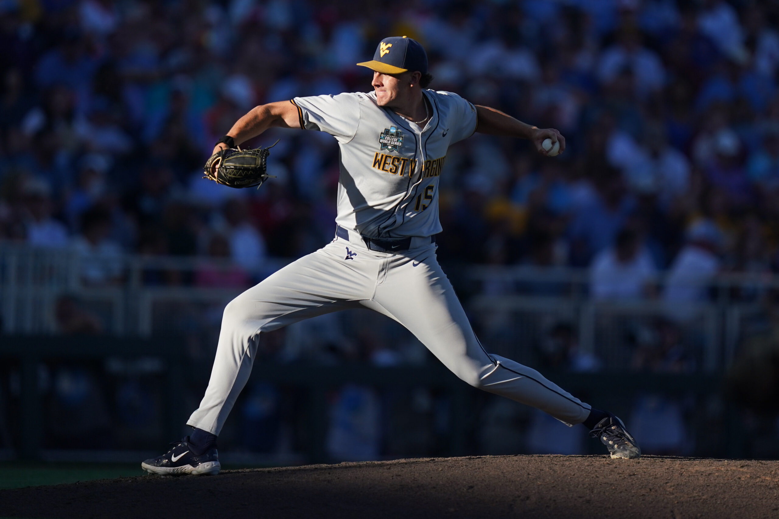 Steve Sabins felt WVU baseball had enough arms to win a national championship
